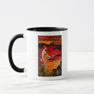 Taza Vintage creciente americano PosterEurope