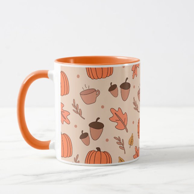 Taza Vintage de otoño (Izquierda)