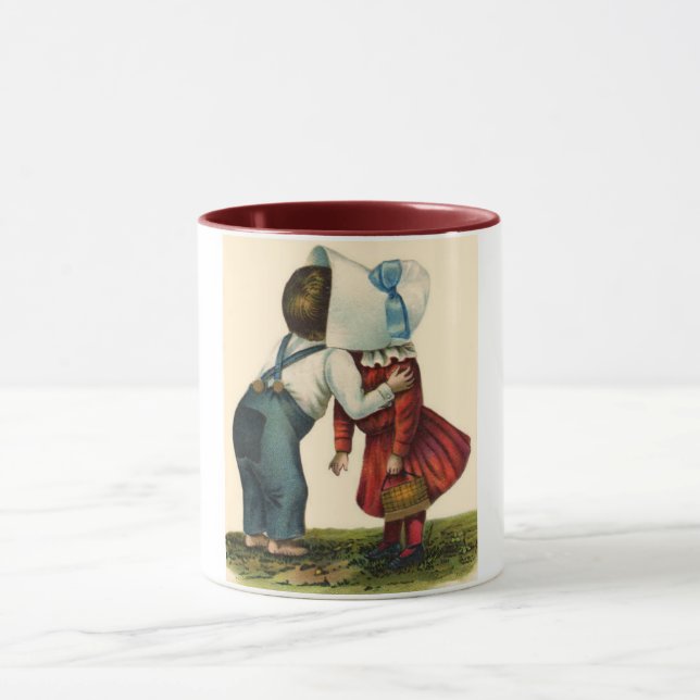 Taza Vintage First Kiss Mug (Centro)