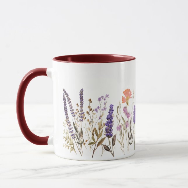 Taza Vintage Floral Mug (Izquierda)