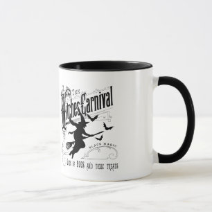 Taza Vintage Halloween Witch