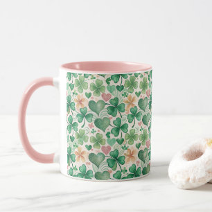 Taza Vintage Loved Shamrocks