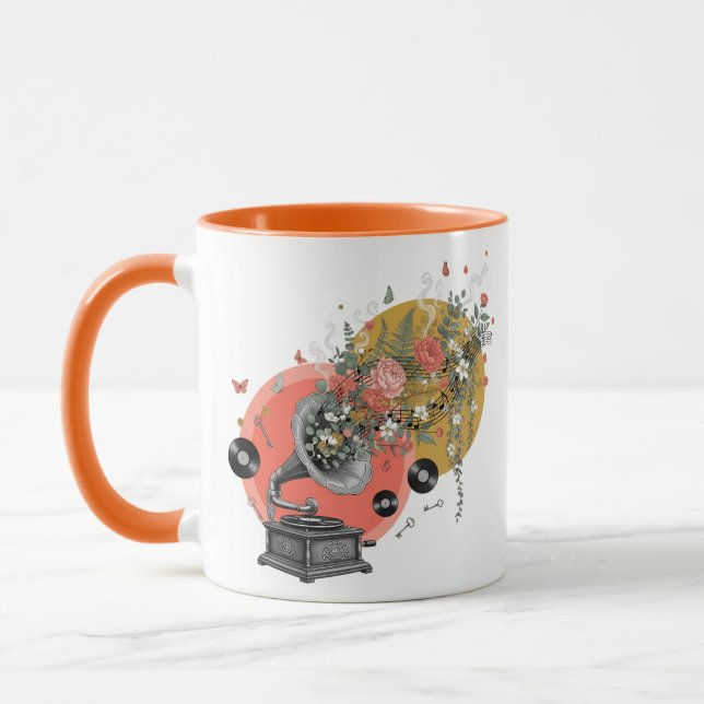 Taza Vintage Melody Garden (Izquierda)