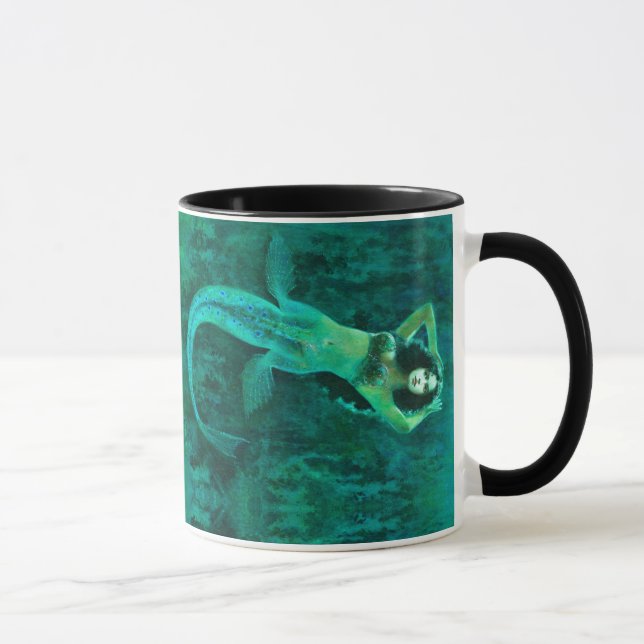 Taza Vintage Mermaid Mug (Derecha)