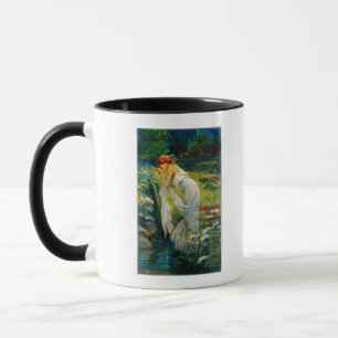 Taza Vintage PosterEurope de Societa Termale Italiana