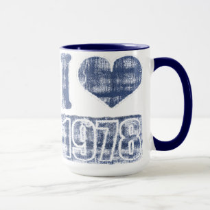 Taza Vintage que amo 1978 - Mug