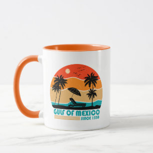 Taza Vintage salado del Golfo de México