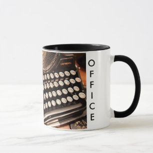 Taza Vintage Typewriter Office Mug