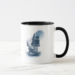 Taza Vintage vela - Elegir color de fondo