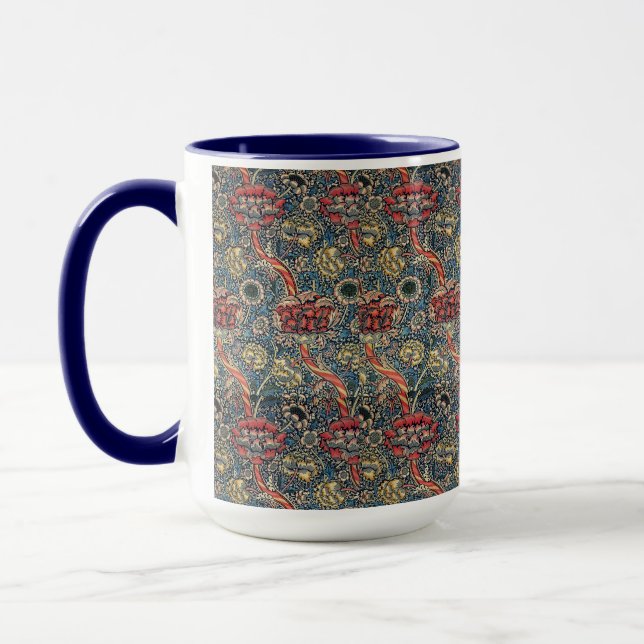 Taza Vintage William Morris Wandle (Izquierda)