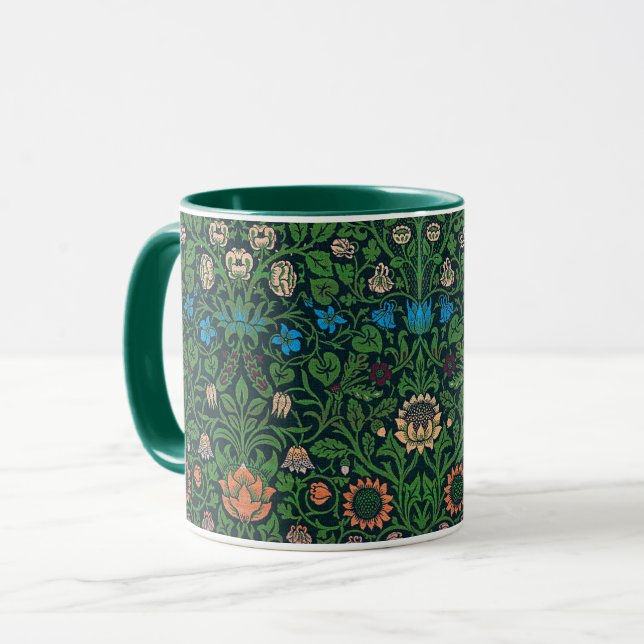 Taza Violet and Columbine, William Morris (Anverso izquierdo)