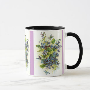 Taza violetas