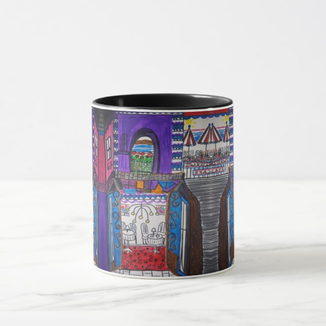 Taza Violetas Cafe theatre Mug (Centro)