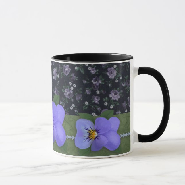 Taza Violets Mug (Derecha)