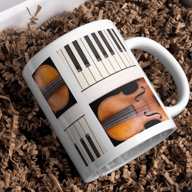 Taza Violin and piano keys (Subido por el creador)