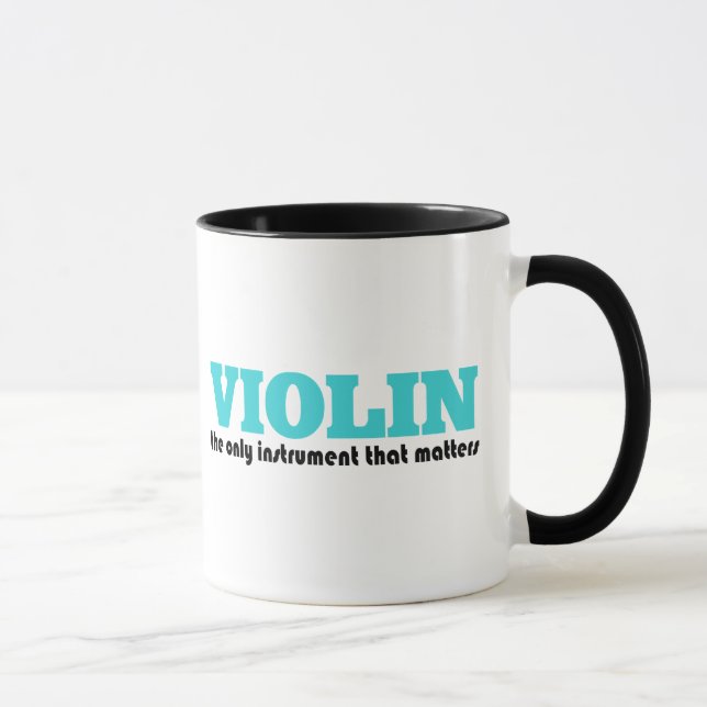 Taza Violín el único instrumento (Derecha)
