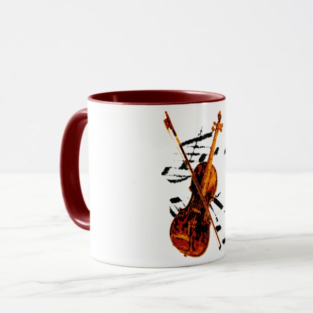 Taza Violin Mug (Anverso izquierdo)