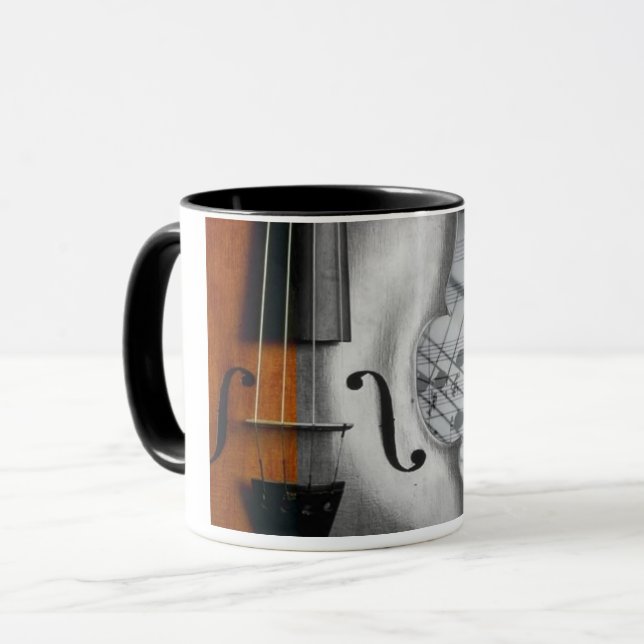 Taza Violin Mug (Anverso izquierdo)