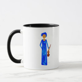Taza Violinista afroamericano