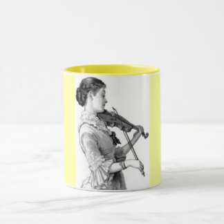 Taza Violinista Vintage