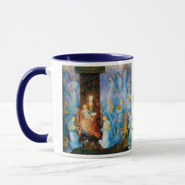 TAZA VIRGEN CON NIÑO - CONCIERTO DE ÁNGELES (Izquierda)