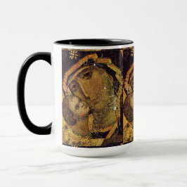 Taza Virgen de Kiev Ucrania se cierra Madonna Mug