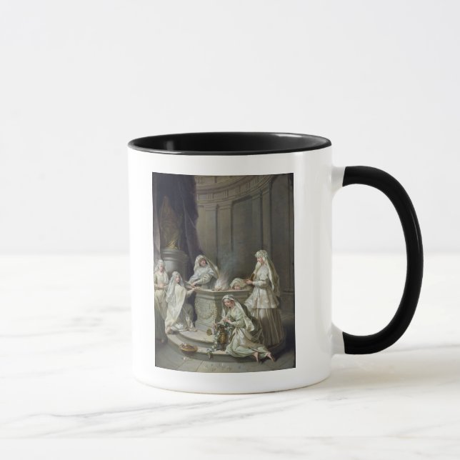 Taza Vírgenes de vestal, 1727 (Derecha)
