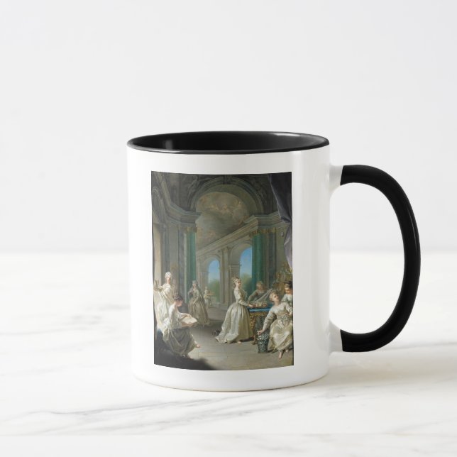 Taza Vírgenes modernas, 1728 (Derecha)