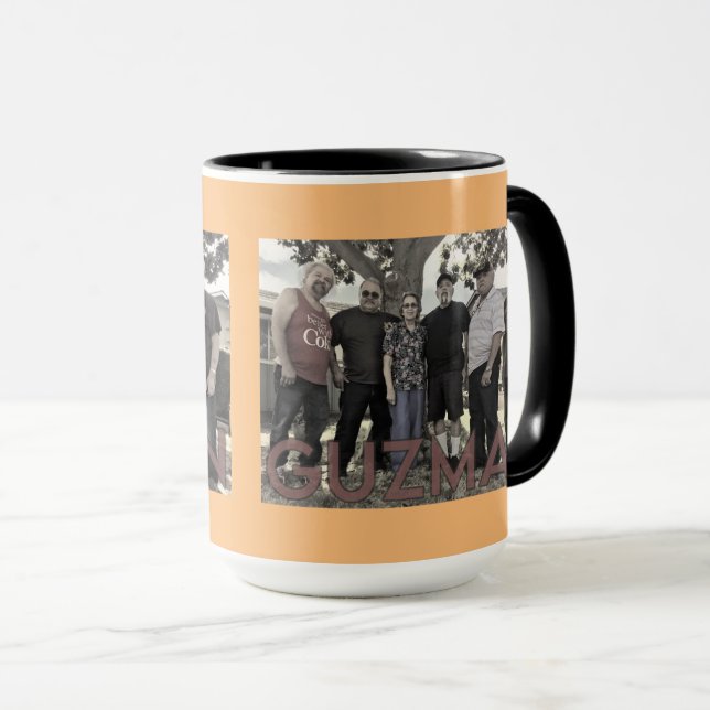 Taza VIRGIE y los HERMANOS GUZMAN (Anverso derecho)