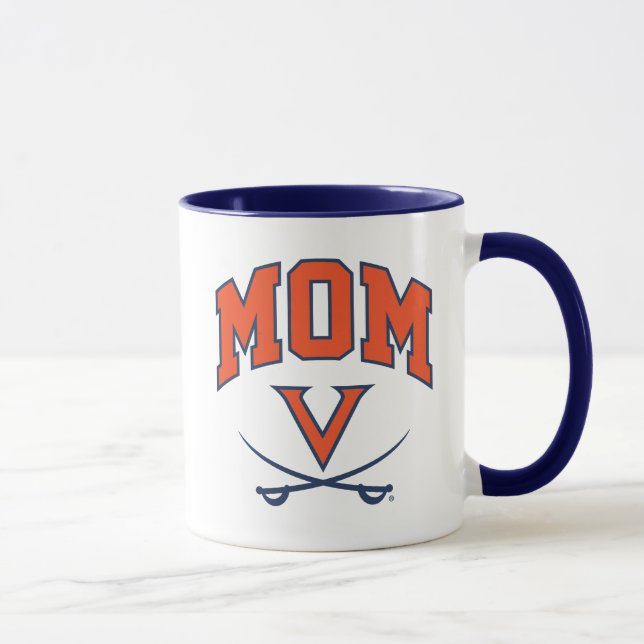 Taza Virginia Cavaliers Mom (Derecha)