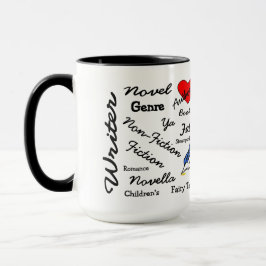Taza Virginia Wright Writer-Author Words Mug