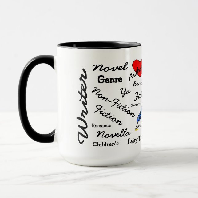 Taza Virginia Wright Writer-Author Words Mug (Izquierda)
