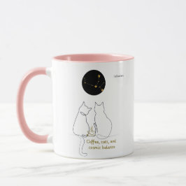 Taza Virgo + Cat + Coffee – Custom Mug