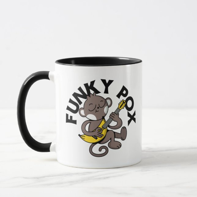 Taza Viruela del Mono Funky Pox  (Izquierda)