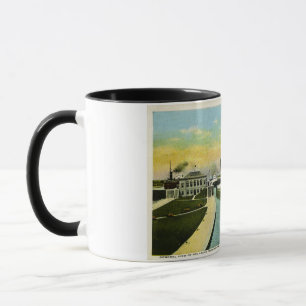 Taza Visión debajo del Soo, cerraduras de Soo, Michigan