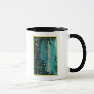 Taza Visión desde el HighwayLake subió Mt. Tahoe, CA