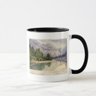 Taza Visión en el valle California de Yo-Semite