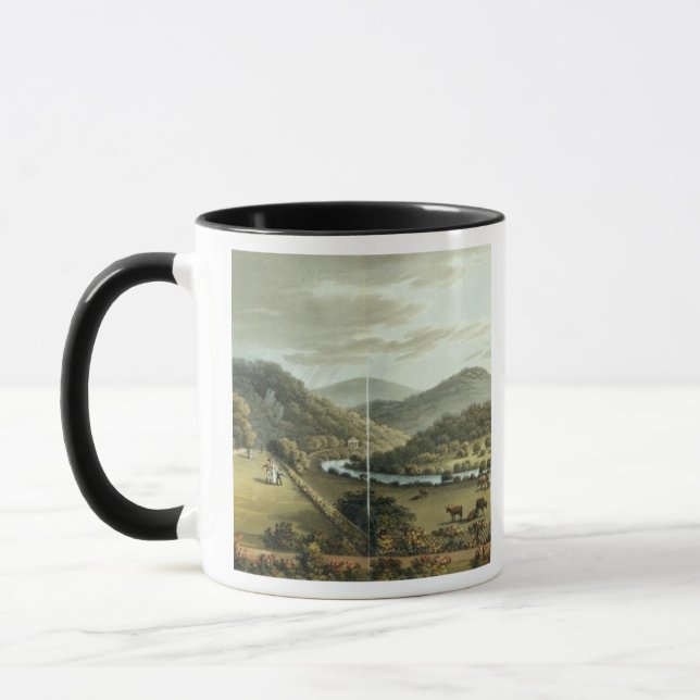 Taza Visión general desde los frentes del sur y del (Izquierda)