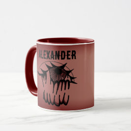 Taza Visión Psicodélica de Captura de Sangre Personaliz