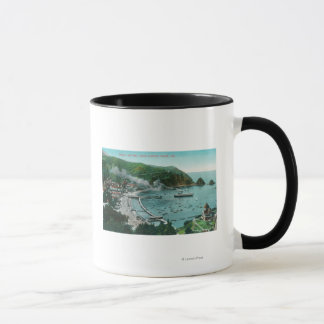 Taza Vista aérea de Avalon y Bahía