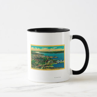 Taza Vista aérea de Bremerton y Bremerton Navy Yard