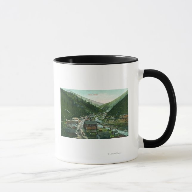 Taza Vista aérea de CityGem, ID (Derecha)