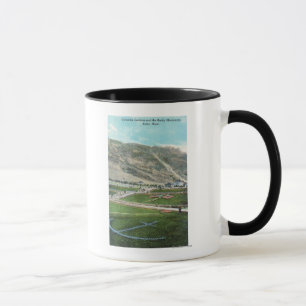 Taza Vista aérea de Columbia GardensButte, TA