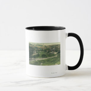Taza Vista aérea de la cala de CitySutter, CA
