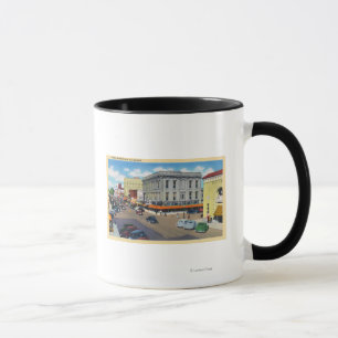 Taza Vista aérea de la calle de D