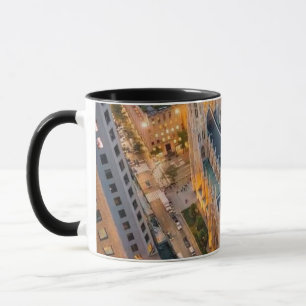 Taza Vista aérea de la catedral de San Patricio en la c