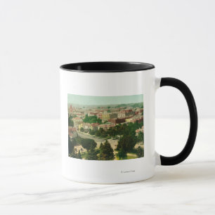 Taza Vista aérea de la ciudad