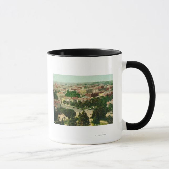 Taza Vista aérea de la ciudad (Derecha)
