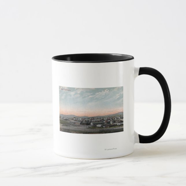 Taza Vista aérea de la ciudad 4 (Derecha)