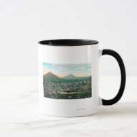Vista aérea de la ciudad de San Luis Obispo, CA